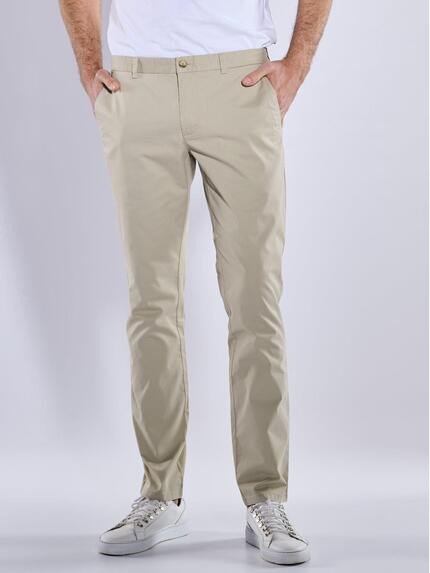 ENGBERS GERMANY Chino in hochwertiger Stretchqualität Sand