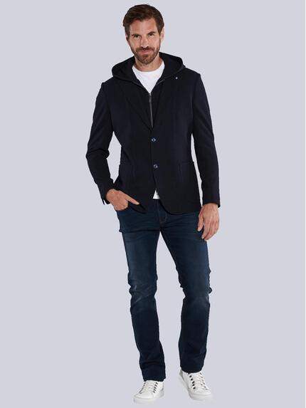 ENGBERS GERMANY Herren Sakko mit heraustrennbarem Inlent Blau 35503 ENGBERS GERMANY Herren Sakko mit heraustrennbarem Inlent Blau 35503