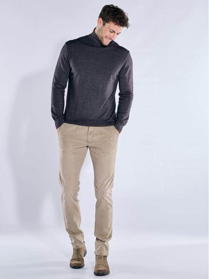 emilio adani Herren Pullover mit Merinowolle Anthrazit 39630 emilio adani Herren Pullover mit Merinowolle Anthrazit 39630