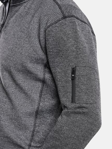 engbers Herren Sweatshirt mit Stehkragen Dunkelgrau 34183 engbers Herren Sweatshirt mit Stehkragen Dunkelgrau 34183