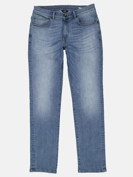 engbers Herren Super-Stretch Jeans Blau 33328