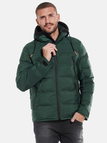 emilio adani Jacke mit wasserdichten Zippern Grasgruen