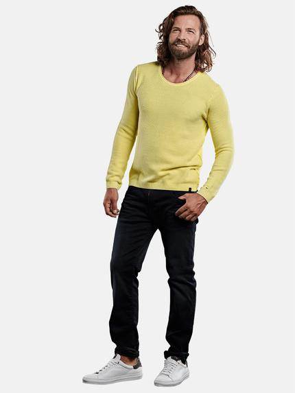 emilio adani Herren Rundhals Pullover Gelb 28939 emilio adani Herren Rundhals Pullover Gelb 28939