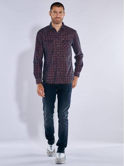 engbers Herren Langarm-Hemd kariert Hellrot 37778 engbers Herren Langarm-Hemd kariert Hellrot 37778