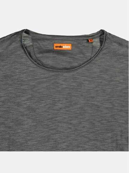 emilio adani Herren Rundhals T-Shirt Grau 24114 emilio adani Herren Rundhals T-Shirt Grau 24114