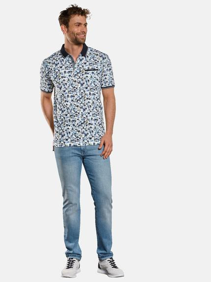 engbers Herren Polo-Shirt gemustert Oliv 33076 engbers Herren Polo-Shirt gemustert Oliv 33076