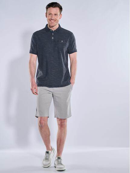 engbers Herren Polo-Shirt meliert Saphirblau 38966 engbers Herren Polo-Shirt meliert Saphirblau 38966