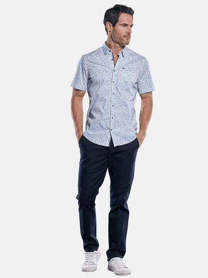 engbers Herren Modische Comfort-Stretch-Hemd mit Libellen-Print Blautuerkis 29636 engbers Herren Modische Comfort-Stretch-Hemd mit Libellen-Print Blautuerkis 29636