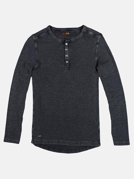 emilio adani Herren softes Henley Shirt Grau 28867 emilio adani Herren softes Henley Shirt Grau 28867