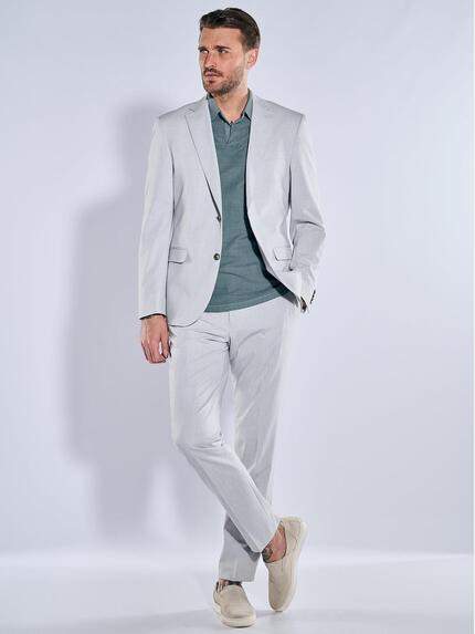 emilio adani Herren Anzug-Sakko slim fit Grau 38863 emilio adani Herren Anzug-Sakko slim fit Grau 38863