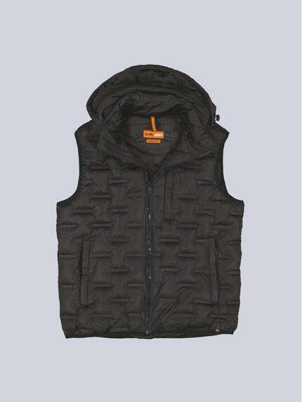 emilio adani Herren Steppweste mit Sorona-Füllung Schwarz 39091 emilio adani Herren Steppweste mit Sorona-Füllung Schwarz 39091