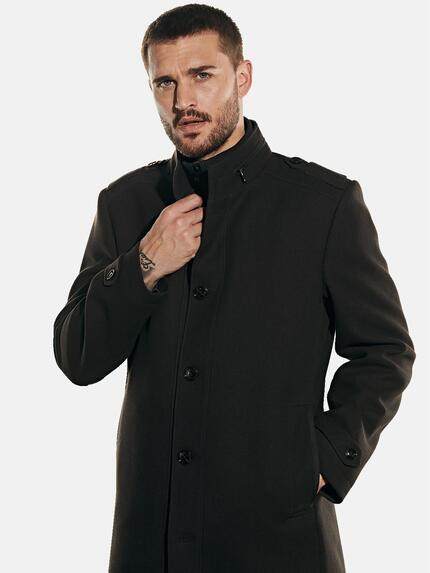 emilio adani Herren Mantel mit heraustrennbarem Inlet Schwarz 31999 emilio adani Herren Mantel mit heraustrennbarem Inlet Schwarz 31999