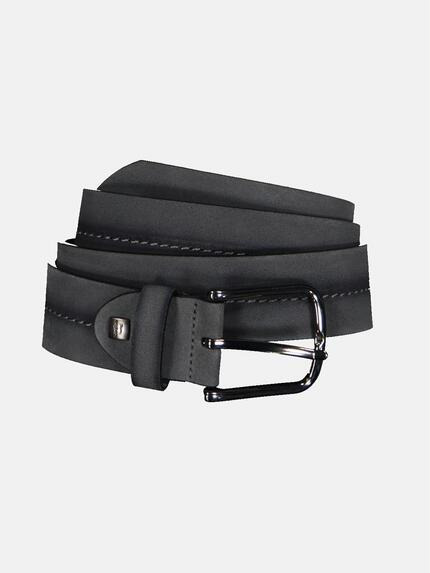 engbers Ledergürtel Basic Grau