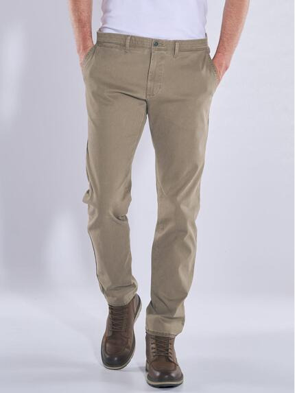 engbers Chino regular Braunbeige