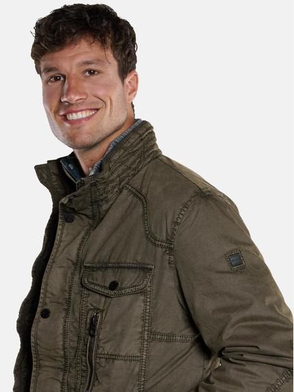 engbers Herren Baumwoll-Jacke regular Oliv 33559 engbers Herren Baumwoll-Jacke regular Oliv 33559