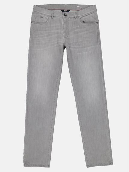 engbers Herren Jeans 5-Pocket Super-Stretch Grau 33269 engbers Herren Jeans 5-Pocket Super-Stretch Grau 33269