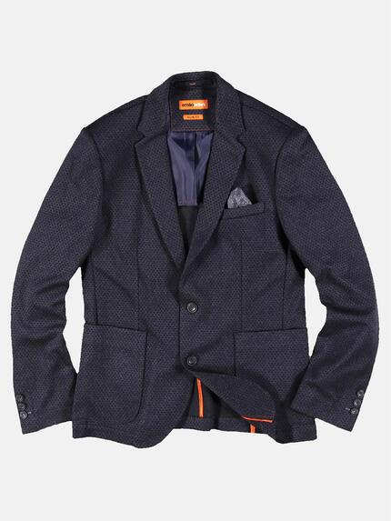 emilio adani Freizeit-Sakko mit aufgesetzten Taschen Saphirblau