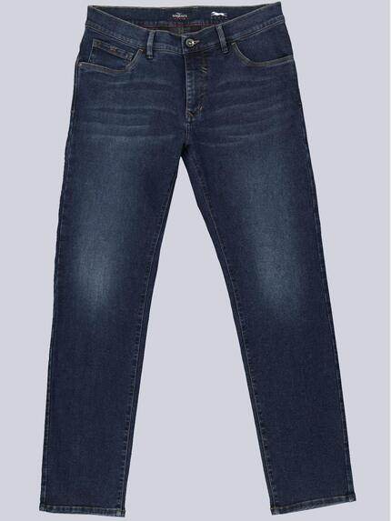 engbers Herren Jeans 5-Pocket Superstretch Mittelblau 39491