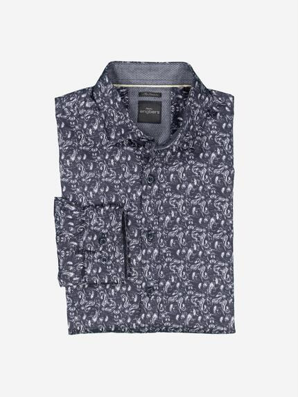 engbers Herren Langarm-Hemd "My Favorite" Schwarz 37275 engbers Herren Langarm-Hemd "My Favorite" Schwarz 37275