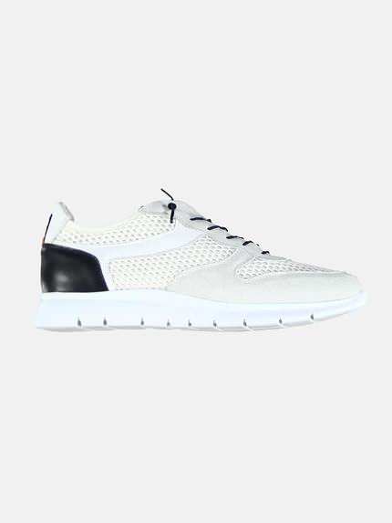 emilio adani modischer Active-Sneaker mit gedämpfter Außensohle Reinweiss