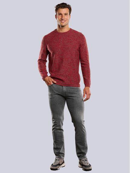 engbers Herren Pullover meliert Feuerrot 33939 engbers Herren Pullover meliert Feuerrot 33939