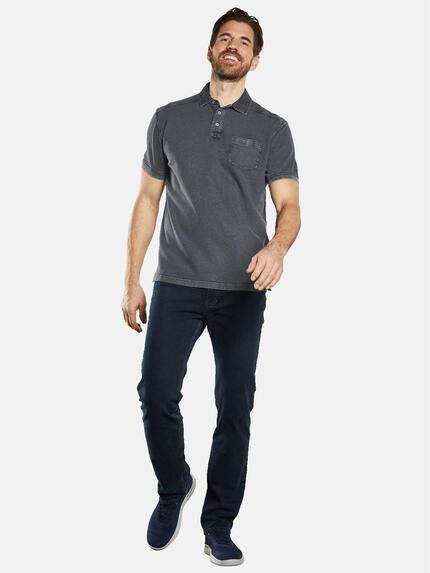 engbers Herren Polo-Shirt aus Baumwolle Blau 34540 engbers Herren Polo-Shirt aus Baumwolle Blau 34540