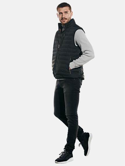emilio adani Herren Weste sportiv Schwarz 31771 emilio adani Herren Weste sportiv Schwarz 31771