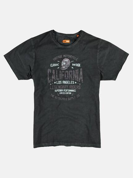 emilio adani Herren Rundhals T-Shirt Grau 24358 emilio adani Herren Rundhals T-Shirt Grau 24358