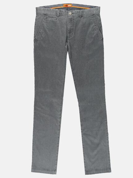 emilio adani Herren Chino strukturiert Grau 31625 emilio adani Herren Chino strukturiert Grau 31625