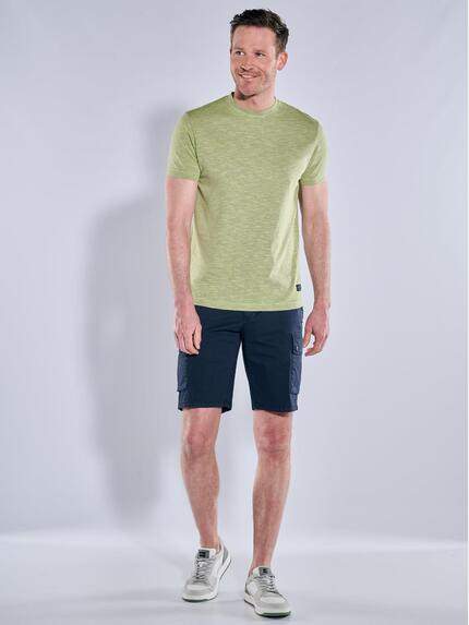 engbers Herren T-Shirt meliert Gruen 38915 engbers Herren T-Shirt meliert Gruen 38915