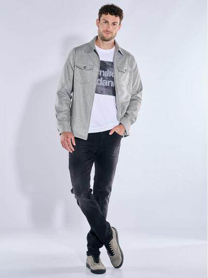 emilio adani Herren Jacke Hellgrau 39890