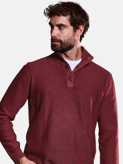 engbers Herren Pullover Polokragen Feuerrot 33935 engbers Herren Pullover Polokragen Feuerrot 33935