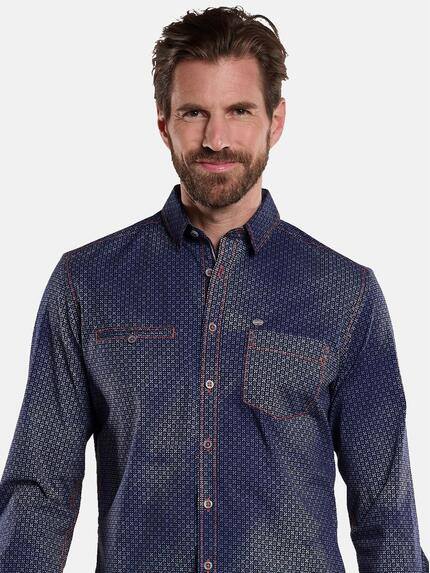 engbers Herren Hemd langarm Saphirblau 34152 engbers Herren Hemd langarm Saphirblau 34152