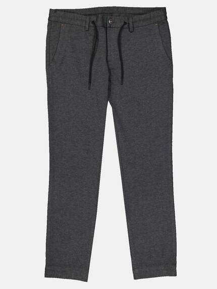 emilio adani Herren Chino mit Tunnelzug Grau 33699 emilio adani Herren Chino mit Tunnelzug Grau 33699