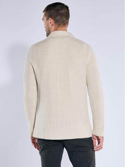 emilio adani Herren Stricksakko mit Rippstruktur Naturweiss 39626 emilio adani Herren Stricksakko mit Rippstruktur Naturweiss 39626