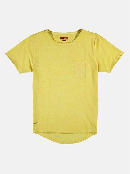 emilio adani Herren Rundhals T-Shirt Gelb 26232 emilio adani Herren Rundhals T-Shirt Gelb 26232