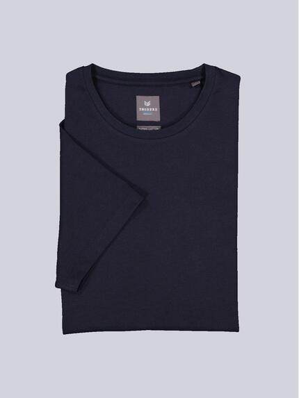 ENGBERS GERMANY Herren Rundhals T-Shirt Saphirblau 39591 ENGBERS GERMANY Herren Rundhals T-Shirt Saphirblau 39591