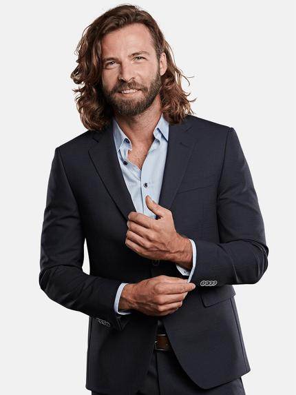emilio adani Herren smartes Business-Sakko Blau 29020 emilio adani Herren smartes Business-Sakko Blau 29020