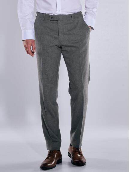 engbers Herren Anzughose regular Grau 37662