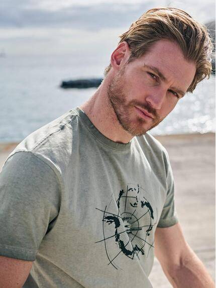 engbers Herren T-Shirt mit Print Gruen 38466 engbers Herren T-Shirt mit Print Gruen 38466