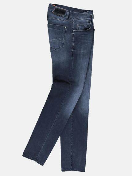 emilio adani Herren Super-Stretch Jeans Slim Fit Marineblau 32017