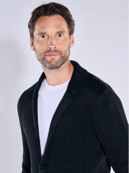 engbers Herren Sakko in edler Strickqualität Schwarz 39523 engbers Herren Sakko in edler Strickqualität Schwarz 39523