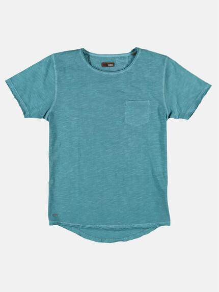 emilio adani Herren Rundhals T-Shirt Türkis 26486 emilio adani Herren Rundhals T-Shirt Türkis 26486