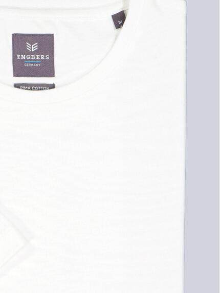 ENGBERS GERMANY Herren Rundhals T-Shirt Reinweiss 39590 ENGBERS GERMANY Herren Rundhals T-Shirt Reinweiss 39590