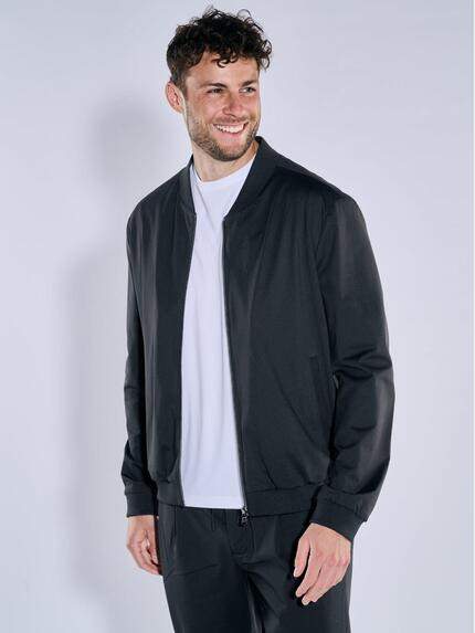 emilio adani Blouson-Jacke Schwarz