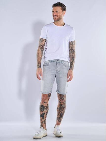 emilio adani Herren Jeans-Shorts regular Grau 39049 emilio adani Herren Jeans-Shorts regular Grau 39049