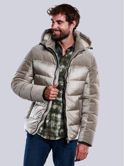 engbers Jacke mit abnehmbarer Kapuze Beige