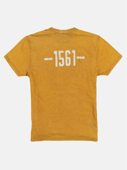 engbers Herren Rundhals T-Shirt Rapsgelb 25892