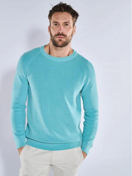 emilio adani Pullover strukturiert Mint