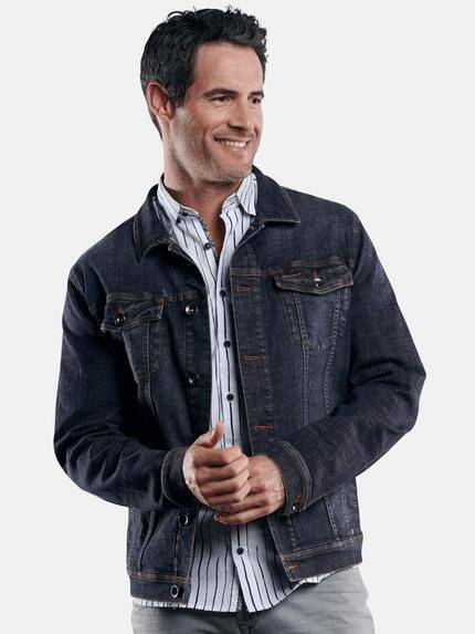 engbers Herren Jeansjacke Saphirblau 29046 engbers Herren Jeansjacke Saphirblau 29046
